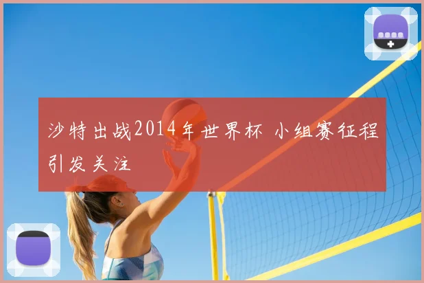 沙特出战2014年世界杯 小组赛征程引发关注